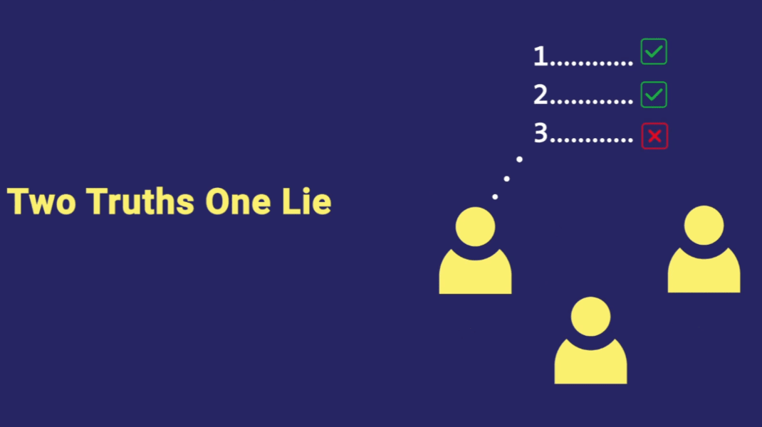 Two truths, one lie